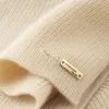 Beige knitted scarf: Warm, soft, skin-friendly and versatile for ladies in autumn and winter Application Scenario